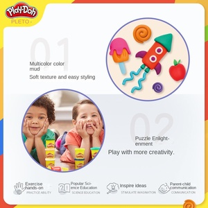 Kit d'argile polymère sèche à l'air de la boutique Peele de quatre ans 36 boîtes outils de moule en argile légère pâte à <span class=keywords><strong>modeler</strong></span> 12 couleurs jouets Slime à <span class=keywords><strong>modeler</strong></span> pour enfants - Product Image 6