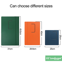 Support pliable à angle réglable, organisateur d'accessoires magnétiques personnalisés en cuir, ordinateur portable, tablette, téléphone, lecture de livres, tapis de bureau intelligent