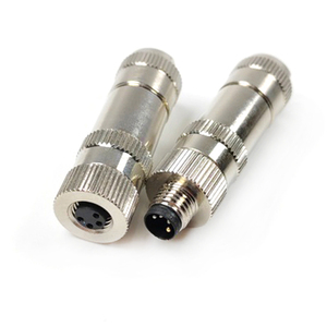 工場M5 M8 <span class=keywords><strong>M16</strong></span> M12コネクタ 4ピン 3ピン 5ピン 8ピン 12ピン 17ピン DIN丸型接点 銅および真鍮素材 電線接続用 - Product Image 5