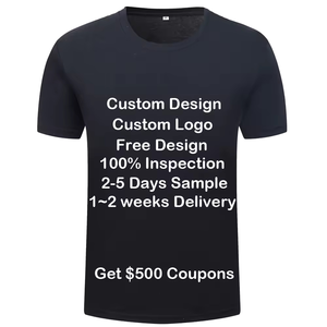 Custom Logo 200G Cotton Crew Neck Short Sleeve T-Shirts 3D Pattern for Promotional Events and Brand Marketing-Bulk Supply
