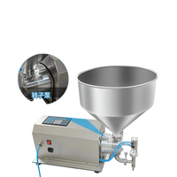 Machine de remplissage à pompe rotative à lobes pour produits à haute viscosité : beurre de cacahuète, sauce au chocolat, miel, sauce chili, crèmes cosmétiques