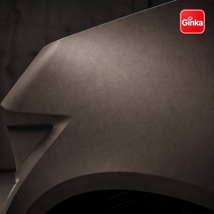 Film de protection de voiture en TPU mat couleur marron rocheux 1,52*15m 7,5 mil, gris-brun froid, anti-rayures, effet camouflage, pour enveloppement de voiture - Product Image 5