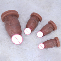 Dildo Gigante Suave SM Realista para Mujeres, Juguetes de Masturbación para Adultos, Dildo Gigante, Dildo de Animal, Masaje de Próstata, Dildo de Ano Abierto, Placer Adulto