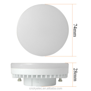 Cnskyelec GX53 Aluminium 7W AC 85-265V SMD 3000K/4000K/6000K Lampu LED Tablet Cahaya Hangat untuk Penggunaan Residensial Penutup Susu - Product Image 5