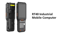Urovo RT40S Android Pantalla de 4 pulgadas resistente PDA NFC RFID lector 2D escáner de código de barras WIFI comunicación IP68 sellado