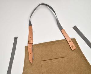 Trung Quốc Nhà sản xuất OEM ODM vải và túi da Tạp dề BBQ tạp dề - Product Image 4