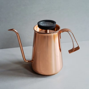 Fabricant d'usine <span class=keywords><strong>Barista</strong></span> Cafetière Camping Acier Inoxydable Noir Théière Bouilloire Goutte À Goutte Col De Cygne Verser Sur Cafetière - Product Image 2