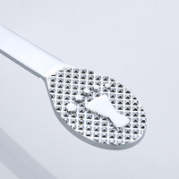 Robinet de lavabo en laiton à pédale, monotrou, eau froide uniquement, col de cygne, qualité hospitalière, pour montage sur plan, usage commercial, gymnase, salle, maison