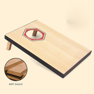 Artisanat du bois, <span class=keywords><strong>jeu</strong></span> <span class=keywords><strong>de</strong></span> Cornhole, <span class=keywords><strong>jeu</strong></span> <span class=keywords><strong>de</strong></span> lancer <span class=keywords><strong>de</strong></span> sacs <span class=keywords><strong>de</strong></span> haricots en MDF 16 x 11 pouces, rangement intégré, poignées <span class=keywords><strong>de</strong></span> transport pratiques et 8 sacs <span class=keywords><strong>de</strong></span> haricots <span class=keywords><strong>de</strong></span> qualité supérieure - Product Image 2