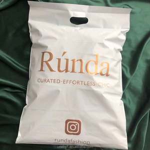 Sacs d'expédition pour chaussures, sacs d'emballage personnalisés résistants aux déchirures, emballage de vêtements, logo imprimé, sacs en plastique poly - Product Image 2