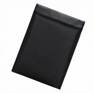 Bolsa para Documentos Ignífuga de PU (5200) Tamaño M, Estuche de Viaje Resistente al Agua con Aislamiento Térmico de 8 Capas para Documentos Importantes y Efectivo - Product Image 1