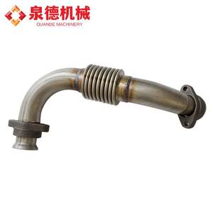 Colector de escape derecho compatible con Mercedes-Benz (colector doble) A5411403003 para camiones hormigonera y otras piezas relacionadas - Product Image 2