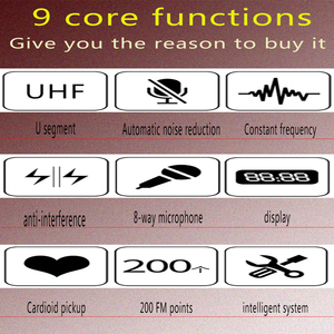 ไมโครโฟนไร้สายแบบคอห่าน8ช่องไมโครโฟนมือถือสำหรับการประชุม UHF เทคโนโลยีผลิตจากโลหะจากผู้จำหน่ายระดับมืออาชีพ - Product Image 2