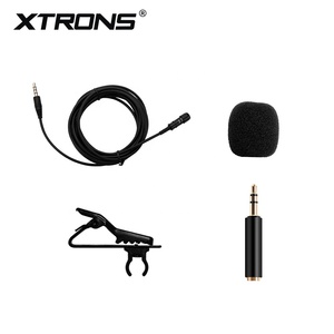 Xtrons Hi-Fi & chống ồn Clip-on Microphone với 3m cáp và Bộ chuyển đổi - Product Image 5