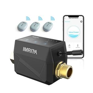Imrita <span class=keywords><strong>detector</strong></span> de vazamento, <span class=keywords><strong>detector</strong></span> de vazamento de água com válvula de desligamento automático, aplicativo wifi - Product Image 1