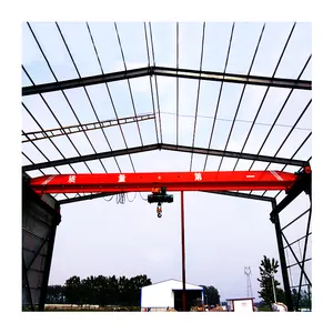 Warehouse usd 20 ton ld electric motor driven single girder overhead crane