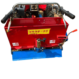 Mini Tractor Agrícola <span class=keywords><strong>con</strong></span> Rotocultivador, Implementos para Tractor, Tractor a Diésel para Arar, Rotocultivador Montado + Fertilizante - Product Image 4