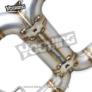 Race Sport Catback pour Lamborghini Aventador SVJ/Ultimae LP780/LP 780-4 2021 + Section arrière haute performance et son super rapide - Product Image 3