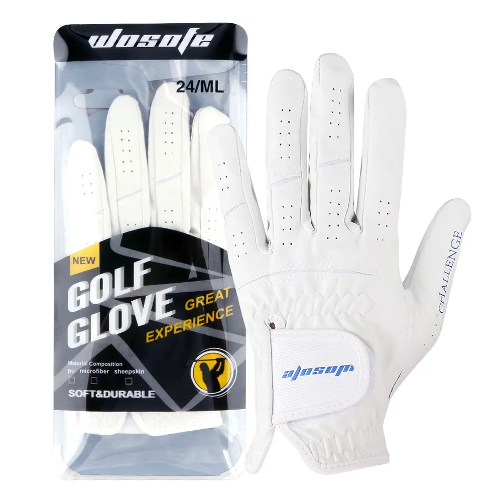 Factory Price Customized Logo Microfibre is soft and breathable Golf Gloves Outdoor sports golf gloves