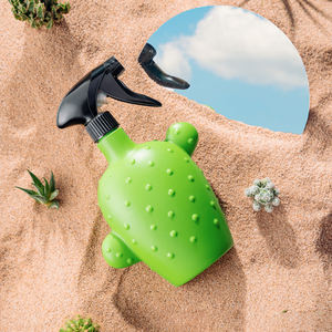 Vente en gros joli Pot d'arrosage <span class=keywords><strong>Cactus</strong></span> en plastique, pulvérisateur de jardin domestique, <span class=keywords><strong>arrosoir</strong></span> intérieur - Product Image 4
