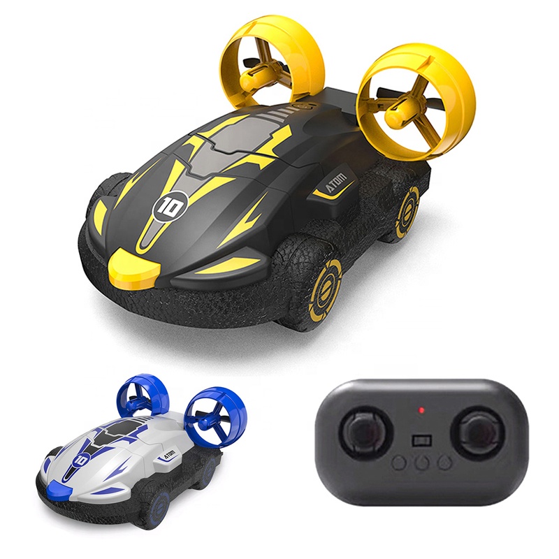 Coche Teledirigido Anfibio 4WD – Impermeable Con 2 Baterías, 360° De Rotación Y 70 M De Alcance – Terreno, Agua Y Arena