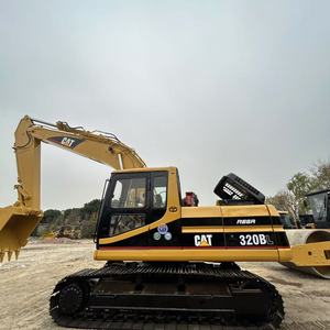 Excavatrice d'occasion CAT 320B 320BL, excavatrice sur chenilles Caterpillar d'origine, CAT 320B 320BL en excellent état, à vendre - Product Image 3