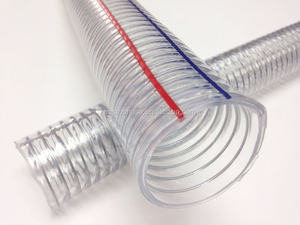 Áp Lực Cao Xoắn Ốc Dây Thép Gia Cố Trong Suốt Mùa Xuân Máy Bơm Nước Ống Ống PVC Dây Thép Ống - Product Image 5