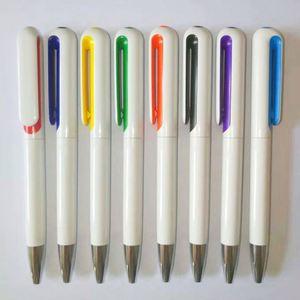 Stylos à bille personnalisés avec logo imprimé, design unique, ressorts clipsables, parfaits pour la promotion publicitaire - Product Image 1