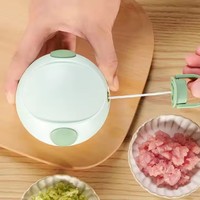 Mini Spiralizer multifonctionnel Mandoline Cutter manuel Speedy Chopper Slicer Dicer pour oignon fruits légumes