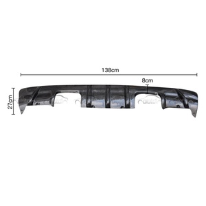 Difusor de Parachoques Trasero Estilo HC, Alerón de Fibra de Carbono para BMW Serie 3 E46 M3 1998-2004 - Product Image 1