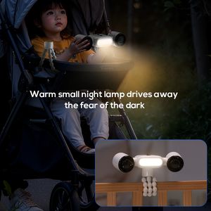 Ventilateur portable rechargeable Dopapod G12 4000mAh avec clip rotatif USB et lumière LED, ventilateur <span class=keywords><strong>pour</strong></span> poussette, vélo, <span class=keywords><strong>camping</strong></span> - Product Image 5