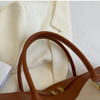 Sac à main en toile rétro pour femme DICHOS, grand sac de voyage à couleurs contrastées pour les courts trajets