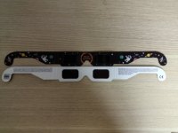 Vente en gros usine – Lunettes d'éclipse solaire en carton certifiées ISO 12312-2 avec logo personnalisé pour l'éclipse solaire sportive d'août 2026
