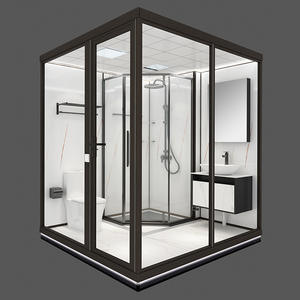 Préfabriqué <span class=keywords><strong>Opaque</strong></span> Portable Japonais Handicap Intégré Complet Caravane Toilette Van Salle De Bains Modulaire Avec <span class=keywords><strong>Baignoire</strong></span> - Product Image 2