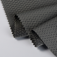 Tissu Oxford Jacquard Bicolore en Polyester 100% Enduit PU 420D Imperméable Personnalisé en Gros