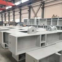 Fabrication sur mesure de structures en acier, base de machine soudée, châssis de support, fondation pour équipement lourd, galvanisation à chaud