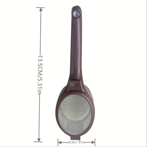 Cuchara Filtro de Café Reutilizable, Cápsula de Café, Infusor de Té en Polvo, Bolsa Coladora de Hojas Sueltas, Cucharas de Malla Fina de Plástico, Filtros de Cocina - Product Image 2