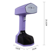 Nouveau fer à vapeur portable électrique, mini fer à repasser pour usage domestique, hôtel et voyage, 2500W, réservoir d'eau de 350ml