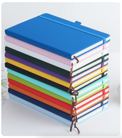 Carnet de notes de réunion de travail A5 personnalisable bloc-notes d'étudiant minimaliste A6 B5 Logo Business Softcover PU Cover Thermal Binding