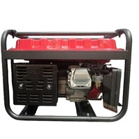 Générateur d'essence monophasé 8KW à prix de gros, alternateur entièrement en cuivre, AVR, réservoir de carburant 25L, monocylindre, portable