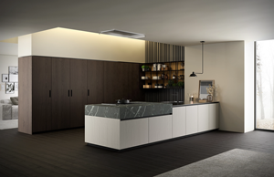 Mobili da <span class=keywords><strong>cucina</strong></span> design personalizzati di lusso in stile moderno OSB in legno massello Rta Soft Close armadi da <span class=keywords><strong>cucina</strong></span> penisola - Product Image 2