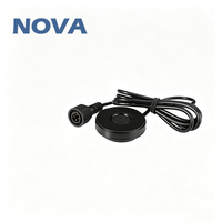 NOVA External Mount Ultrasonic Oil Level Sensor 2m Range Tank Truck Drill-Free Installation Stable Signal