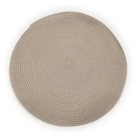Tapis d'extérieur rond en polypropylène fait main de nouvelle conception en Offre Spéciale