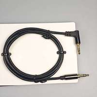 Cable de Audio Estéreo AUX de 3.5mm Macho a Macho con Revestimiento de Cobre para Teléfonos, Tabletas, Altavoces, Amplificadores y Automóviles