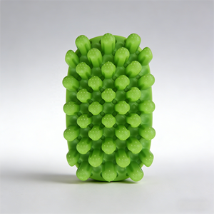 Brosse à <span class=keywords><strong>cheveux</strong></span> en silicone durable et lavable, peigne noir pour barbiers, usage quotidien, vente en gros, couleur personnalisée, brosse portable pour <span class=keywords><strong>cheveux</strong></span> bouclés et tressés avec OEM - Product Image 2