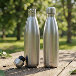 Trending Stainless <b>Steel</b> Cola Vacuum <b>Bottle</b> 750 ml Double Wall Insulated Leak Proof Water <b>Bottle</b> for Daily Hydration - Product Image 1