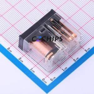 G2R-2 AC230 Power Relay DIP,12.7x28.8mm Relay 230V 2 Changeover: 2C (DPDT-Changeover)::: 380V-AC/125V-DC Silver Alloy - Product Image 2