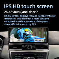 Reproductor Multimedia Dvd Inalámbrico para Automóvil 12.3 con Carplay, Navegación GPS, Pantalla Táctil Universal para Mercedes ML GLE W166 GL GLS X166 12-19