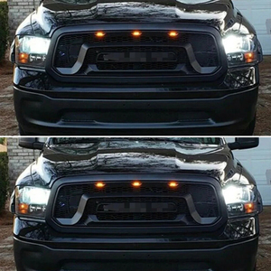 ชุดประกอบกระจังหน้าบนสไตล์ Rebel / อะไหล่แท้ทดแทนสำหรับ Dodge RAM 1500 ปี 2006-2008 และ RAM 2500/3500 ปี 2006-2009 - Product Image 4