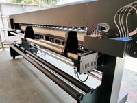 6ft 193cm flex máquina de impresión con dual jefes xp600/4720/DX5/DX7 digital impresora plotter